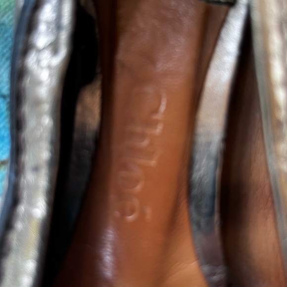 Chloé flats, metallic. - Picture 11 of 11